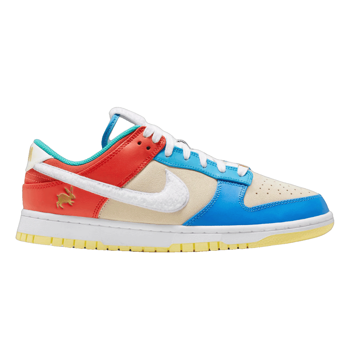 Nike Dunk Low Retro PRM Year of the Rabbit Blue Orange Cream FD4203-111