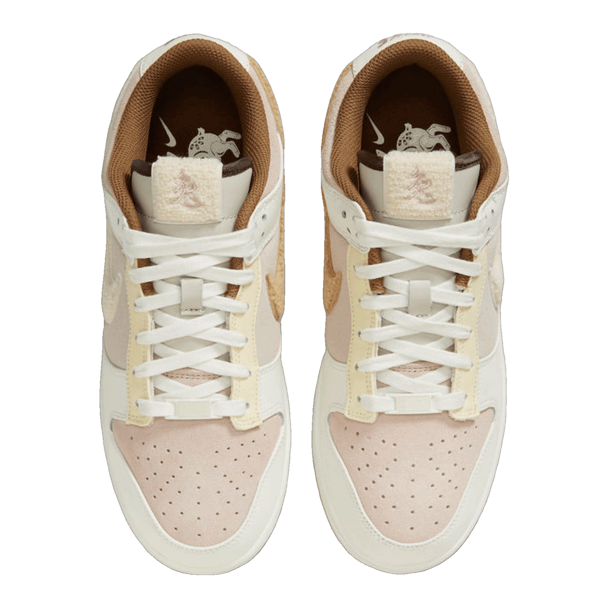 Nike Dunk Low Retro PRM Year of the Rabbit Fossil Stone (2023) Oben FD4203-211