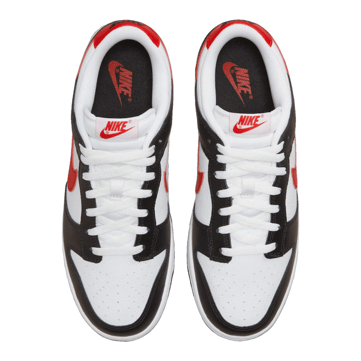 Nike Dunk Low Retro Red Swoosh Panda FB3354-001