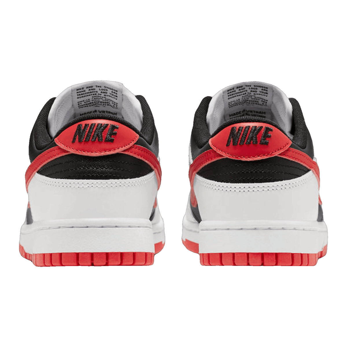 Nike Dunk Low Retro White Black University Red FD9762-061