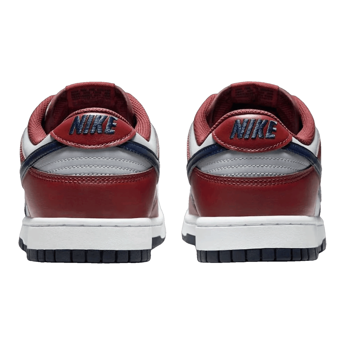 Nike Dunk Low Retro Wolf Grey Obsidian Dark Team Red HF5441-003