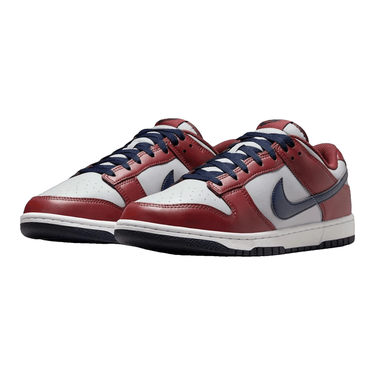 Nike Dunk Low Retro Wolf Grey Obsidian Dark Team Red HF5441-003