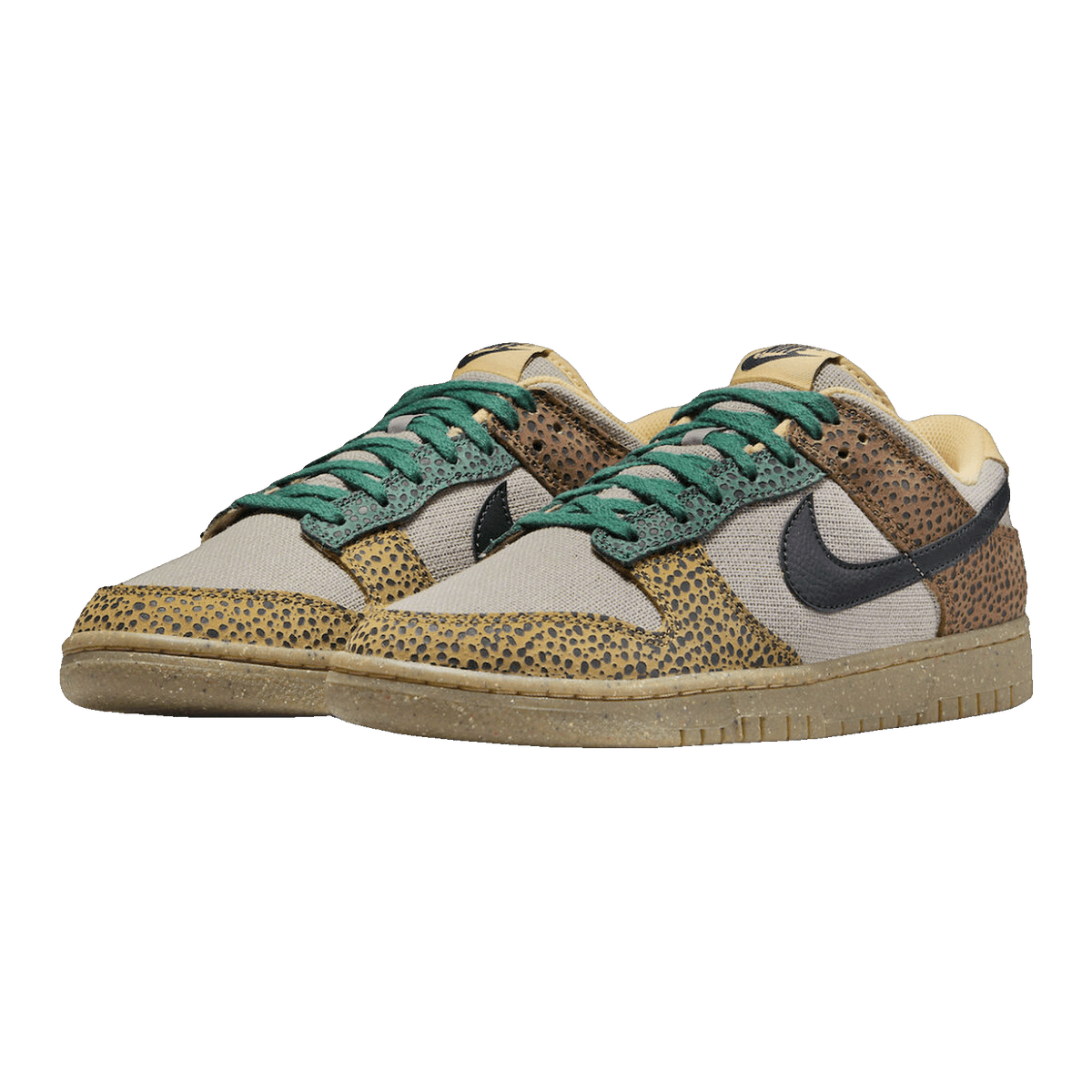 Nike Dunk Low Safari Golden Moss Side DX2654-200
