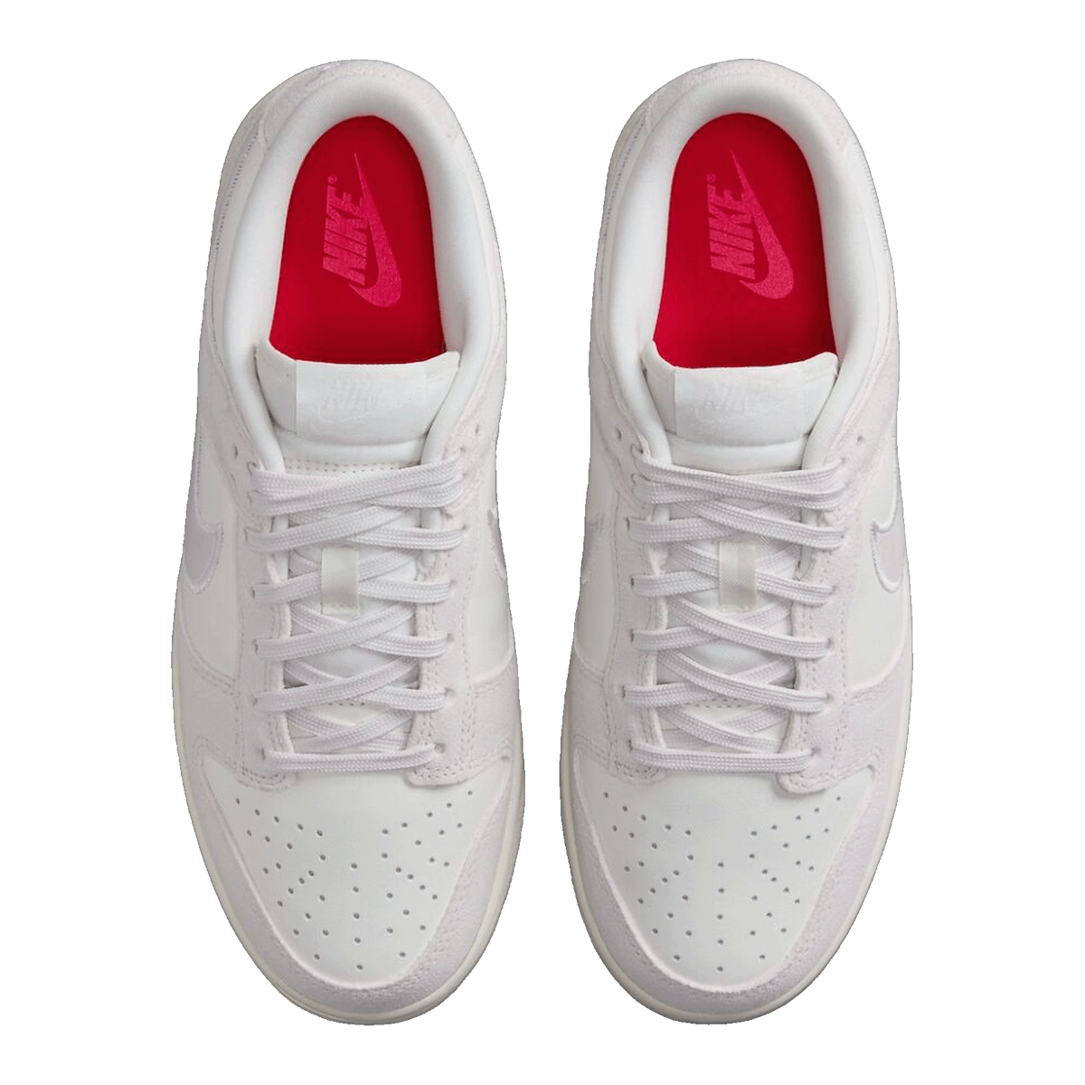 Nike Dunk Low Sail Iridescent Swoosh (W) Oben HF5074-133