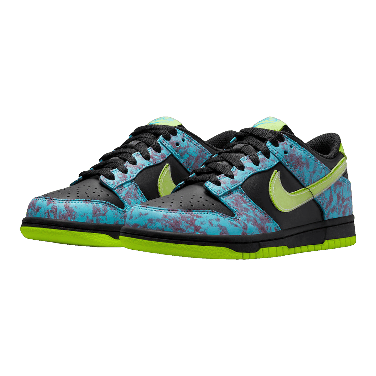 Nike Dunk Low SE Acid Wash Baltic Blue Volt (GS) DV1694-900