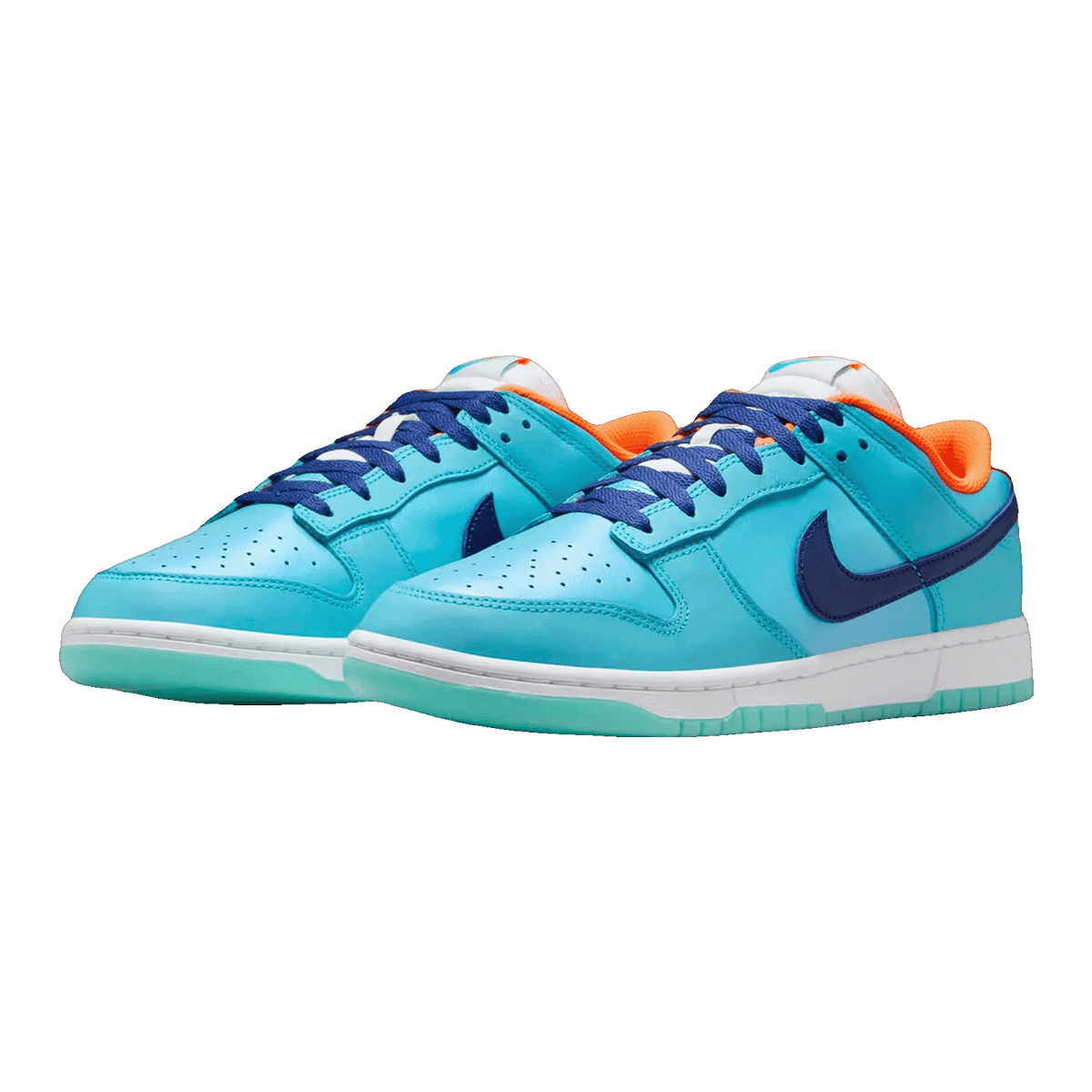 Nike Dunk Low SE Baltic Blue Total Orange HQ1538-416