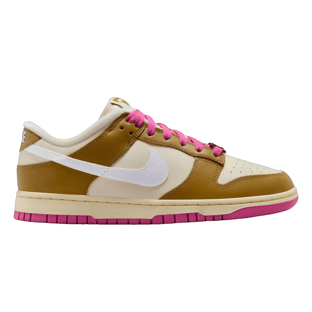 Nike Dunk Low SE Just Do it Bronzine Pink (W) FD8683-700