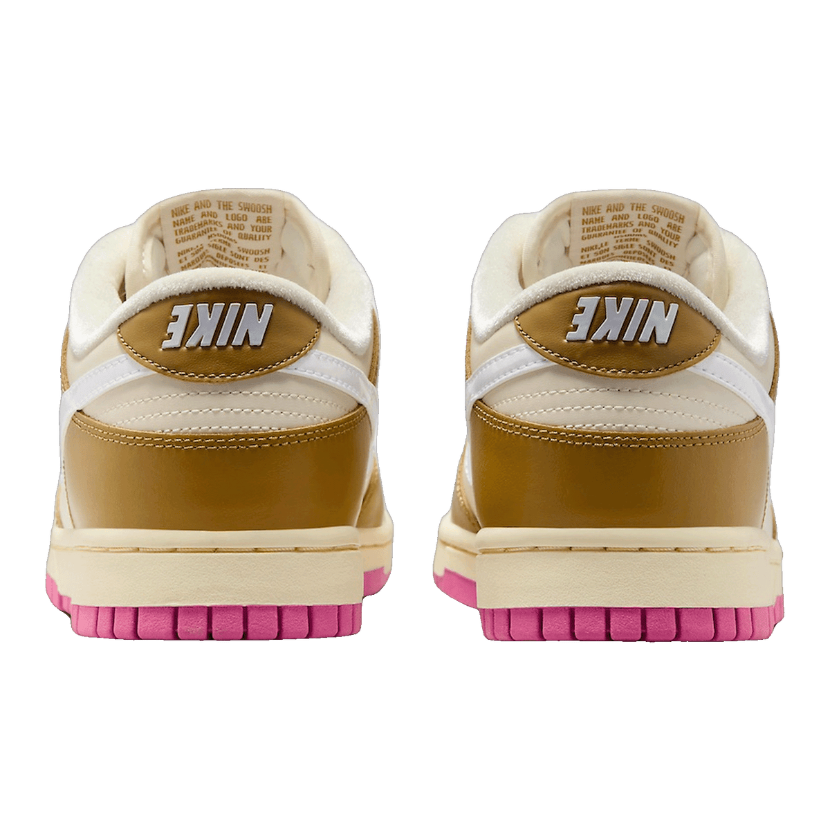 Nike Dunk Low SE Just Do it Bronzine Pink (W) FD8683-700