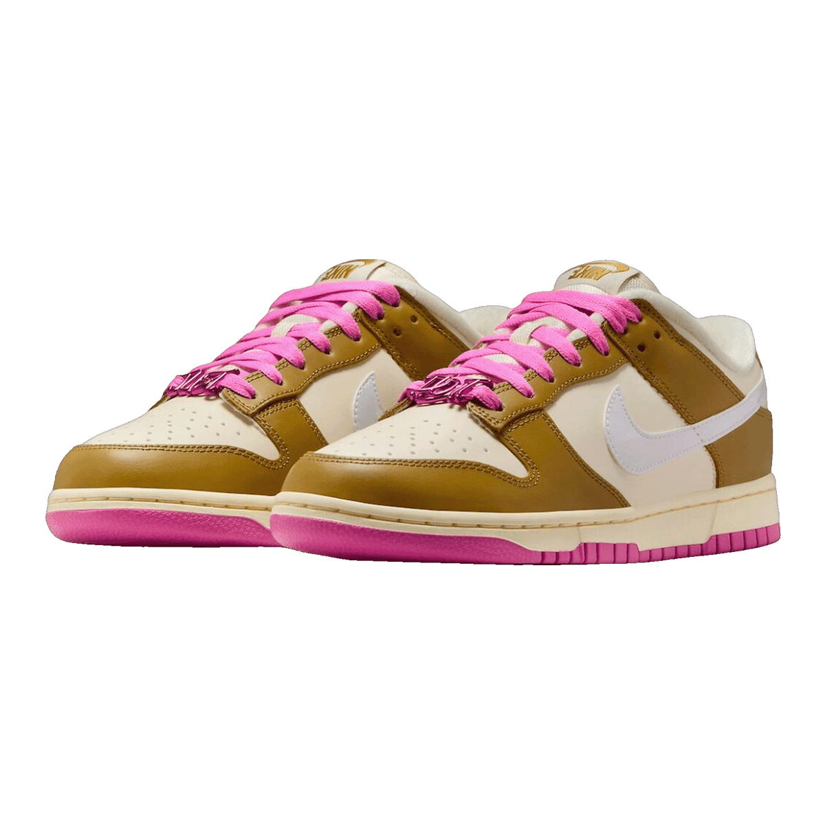 Nike Dunk Low SE Just Do it Bronzine Pink (W) FD8683-700
