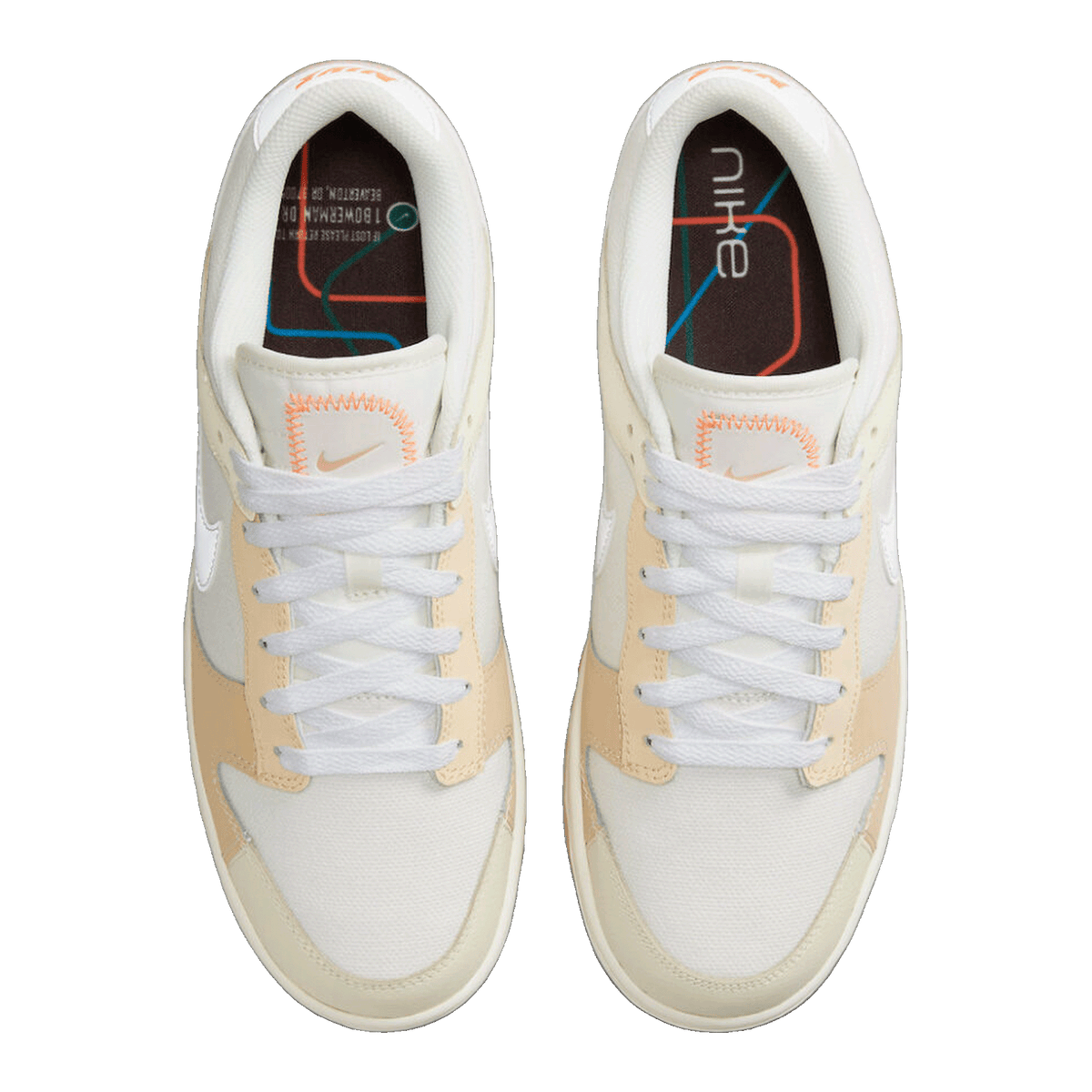 Nike Dunk Low SE Patchwork If Lost Return To Oben FJ5475-100