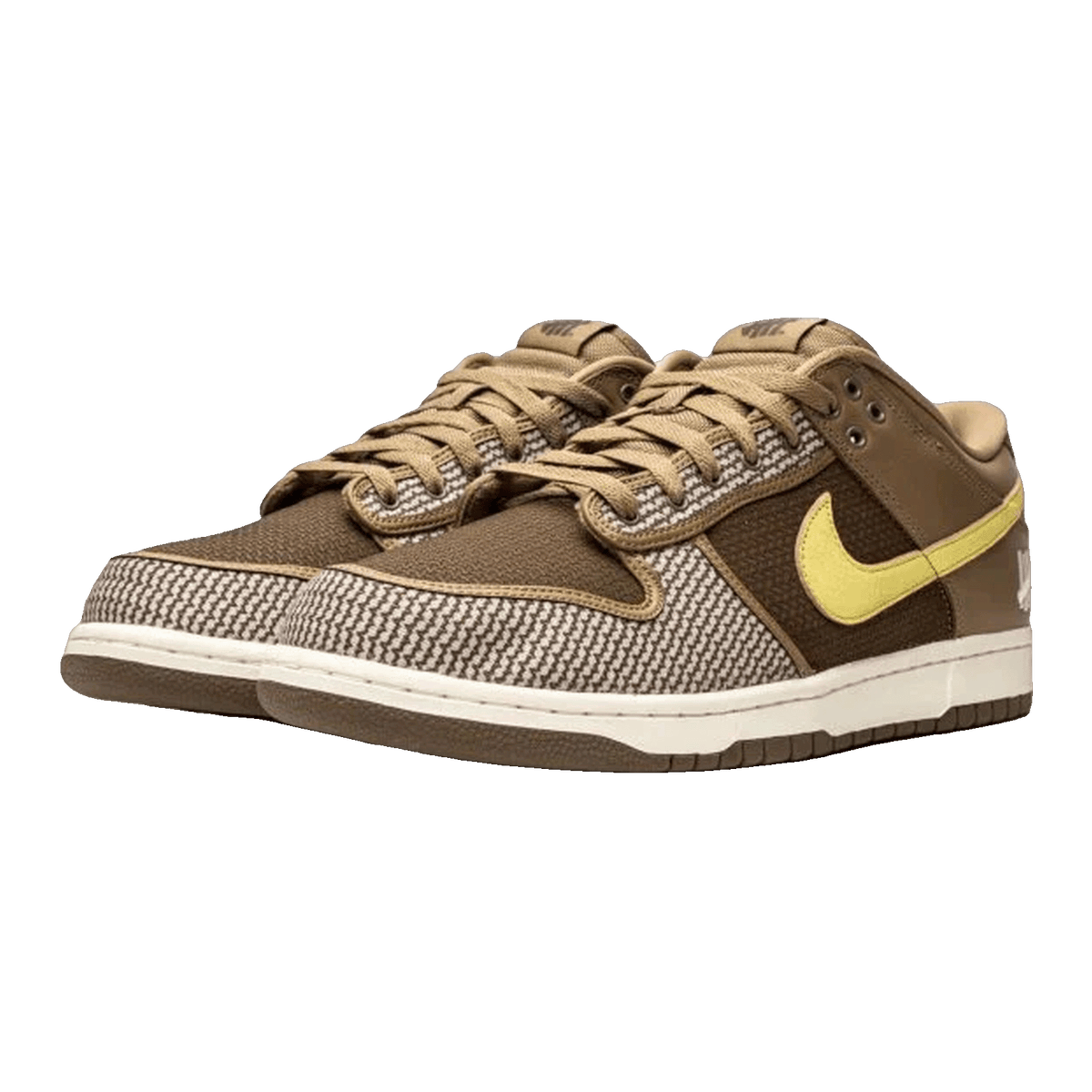 Nike Dunk Low SP Undefeated Canteen Dunk vs. AF1 Pack Side DH3061-200
