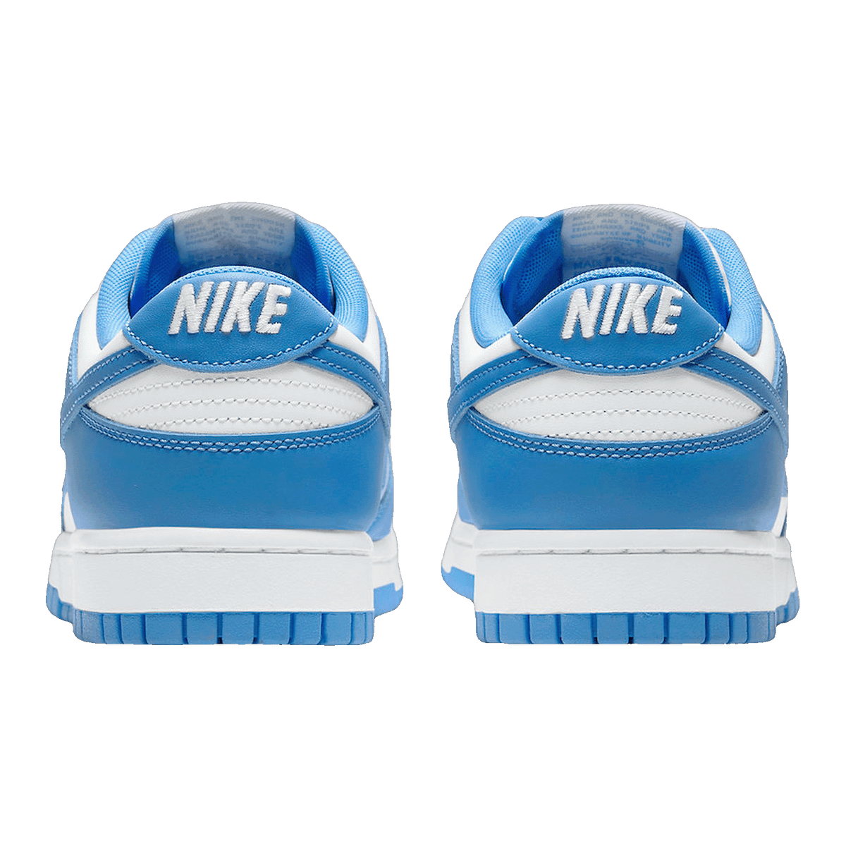 Nike Dunk Low UNC (2021) Back DD1391-102