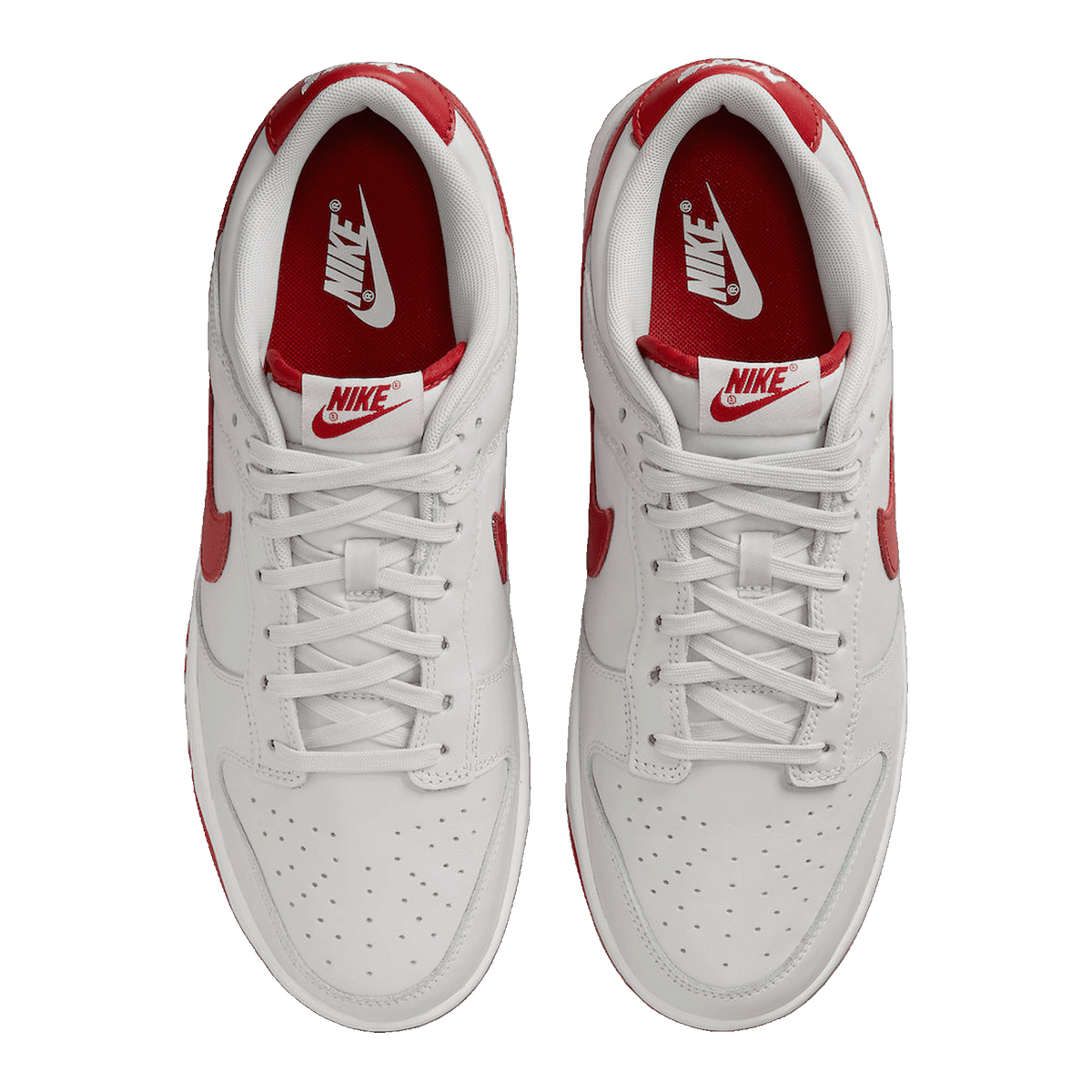 Nike Dunk Low Vast Grey Varsity Red FJ0832-011