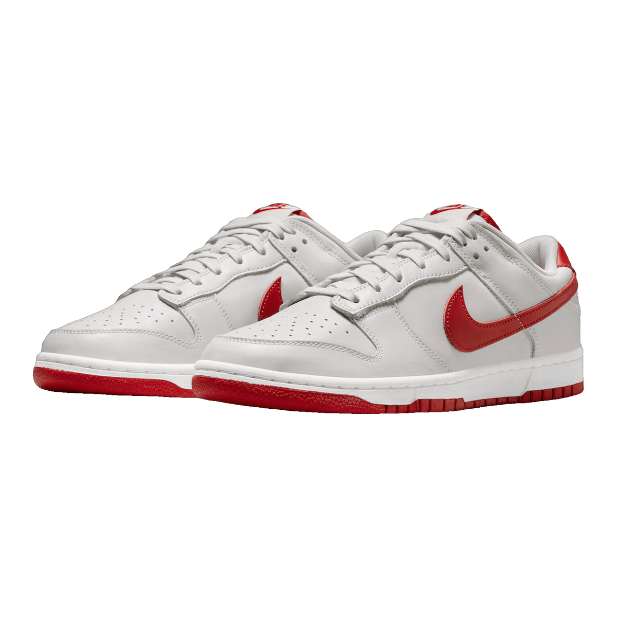 Nike Dunk Low Vast Grey Varsity Red FJ0832-011