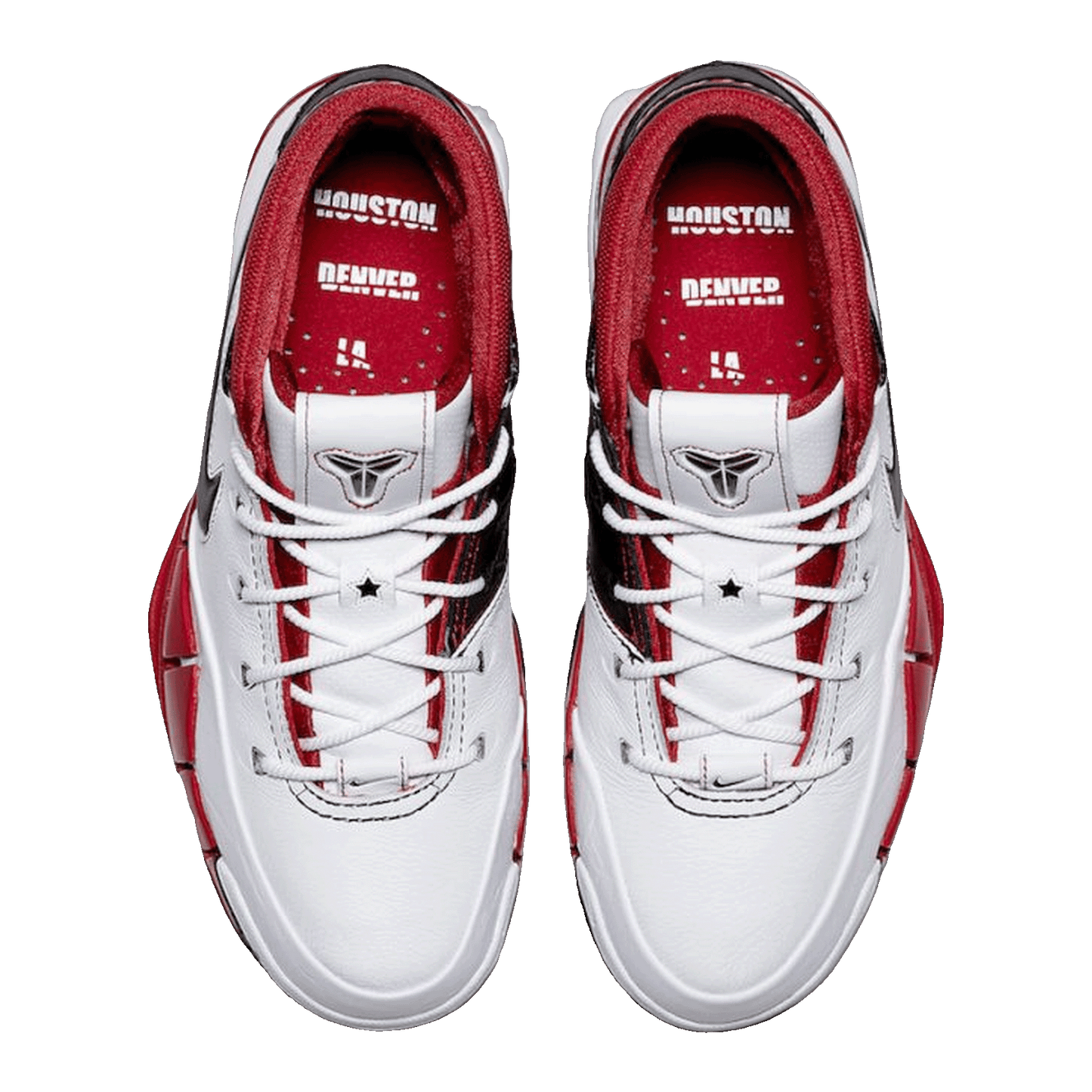 Nike Kobe 1 Protro White Black Red (All-Star) Oben AQ2728-102