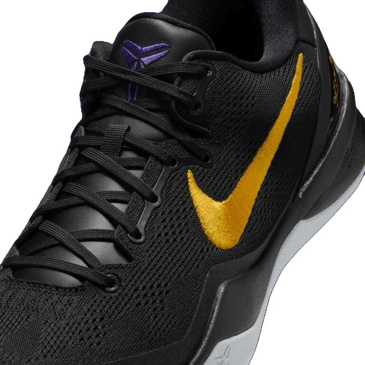 Nike Kobe 8 Protro Lakers Away Tongue HF9550-001
