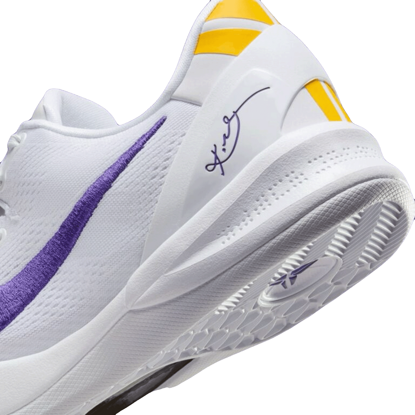 Nike Kobe 8 Protro Lakers Home Back 2