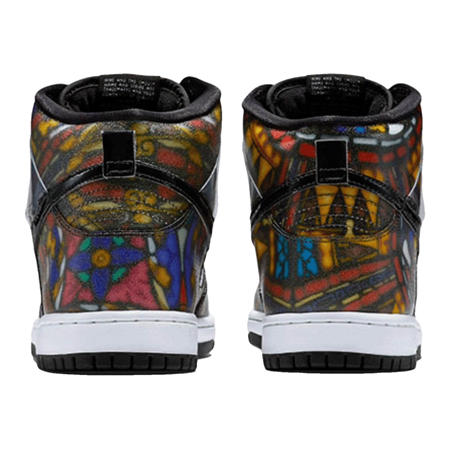 Nike SB Dunk High Concepts Stained Glass Back
