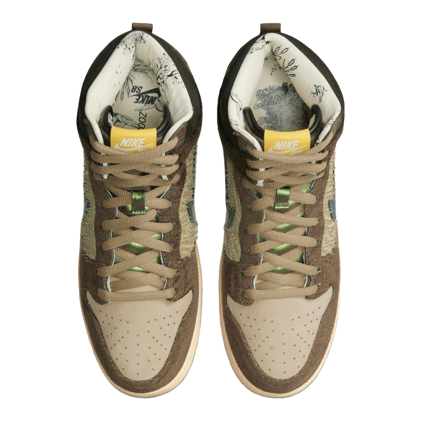 Nike SB Dunk High Concepts Turdunken Oben