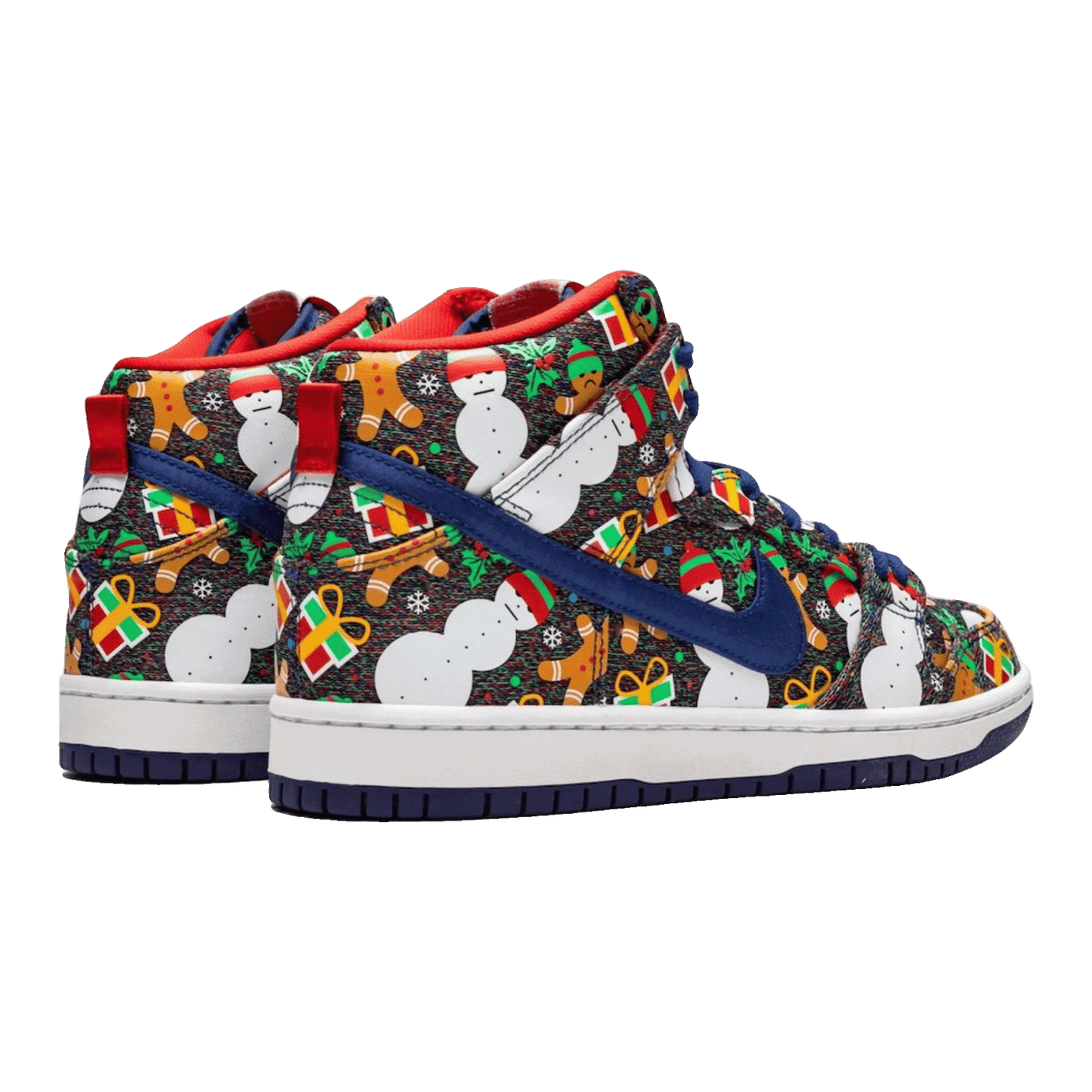 Nike SB Dunk High Concepts Ugly Christmas Sweater (2017) Back
