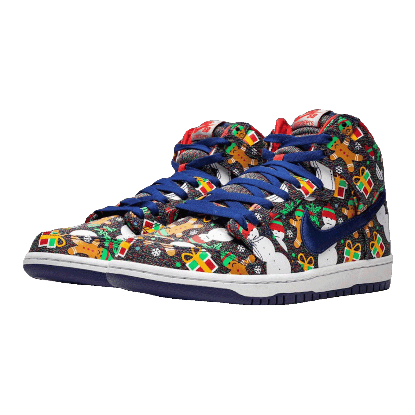 Nike SB Dunk High Concepts Ugly Christmas Sweater (2017) Side