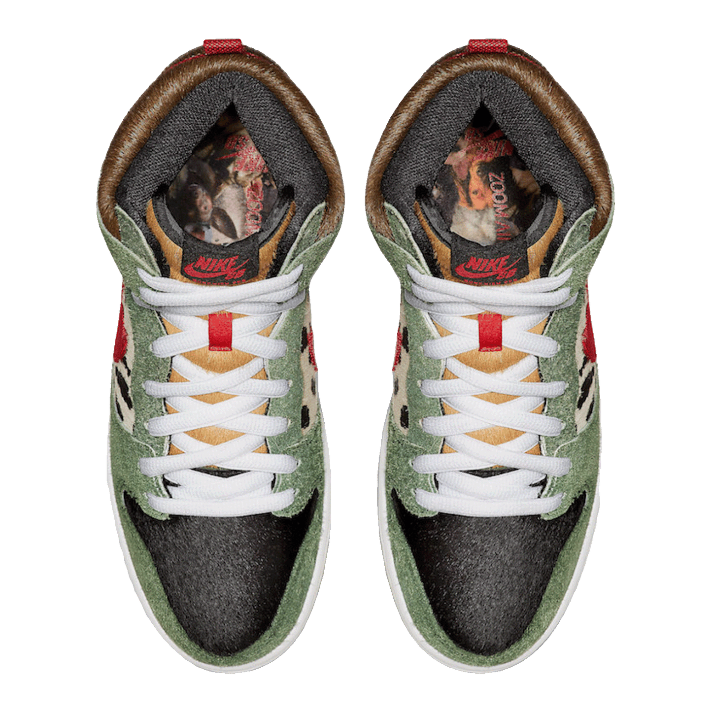 Nike SB Dunk High Dog Walker Oben