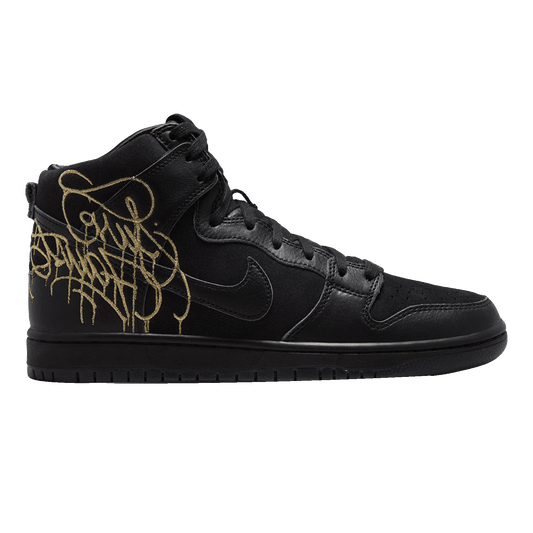 Nike SB Dunk High FAUST Black Gold