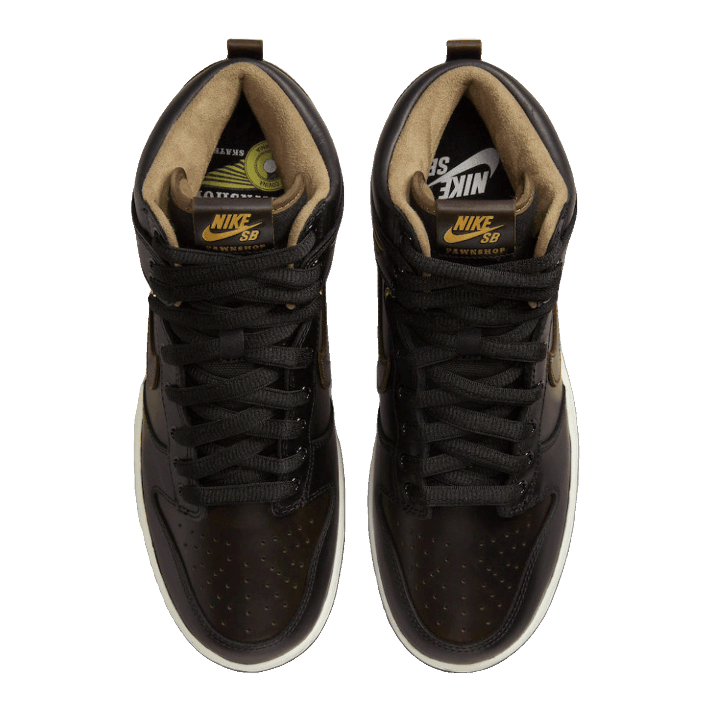 Nike SB Dunk High Pawnshop Skate Co. Old Soul Oben