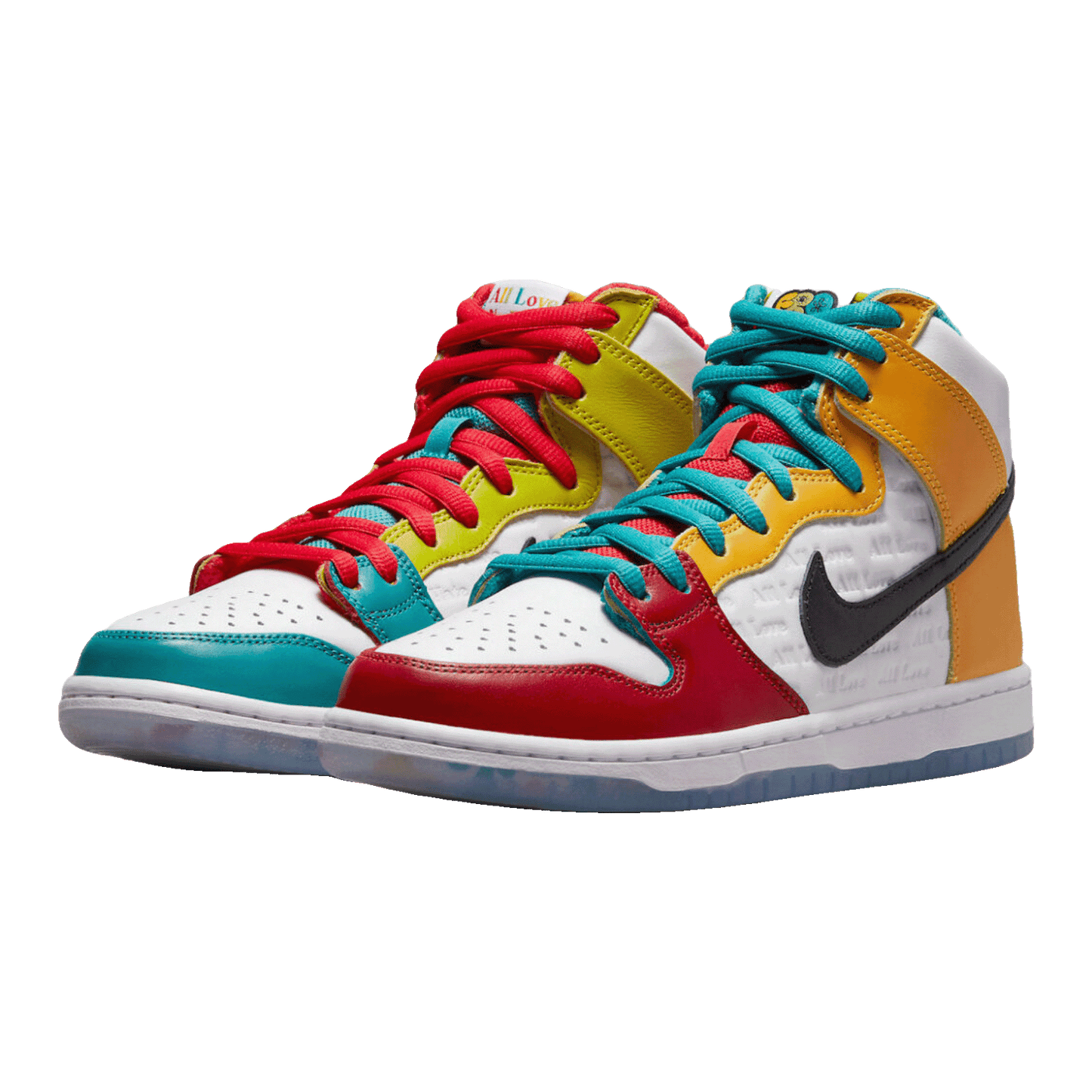 Nike SB Dunk High Pro froSkate All Love Side