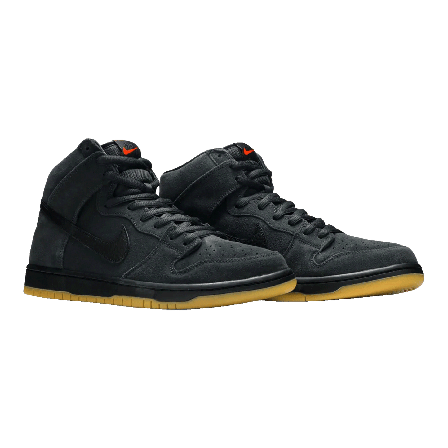 Nike SB Dunk High Pro Orange Label Smoke Grey Side