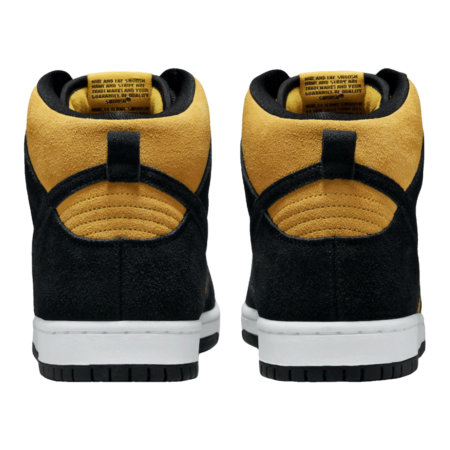 Nike SB Dunk High Pro Reverse Goldenrod Back