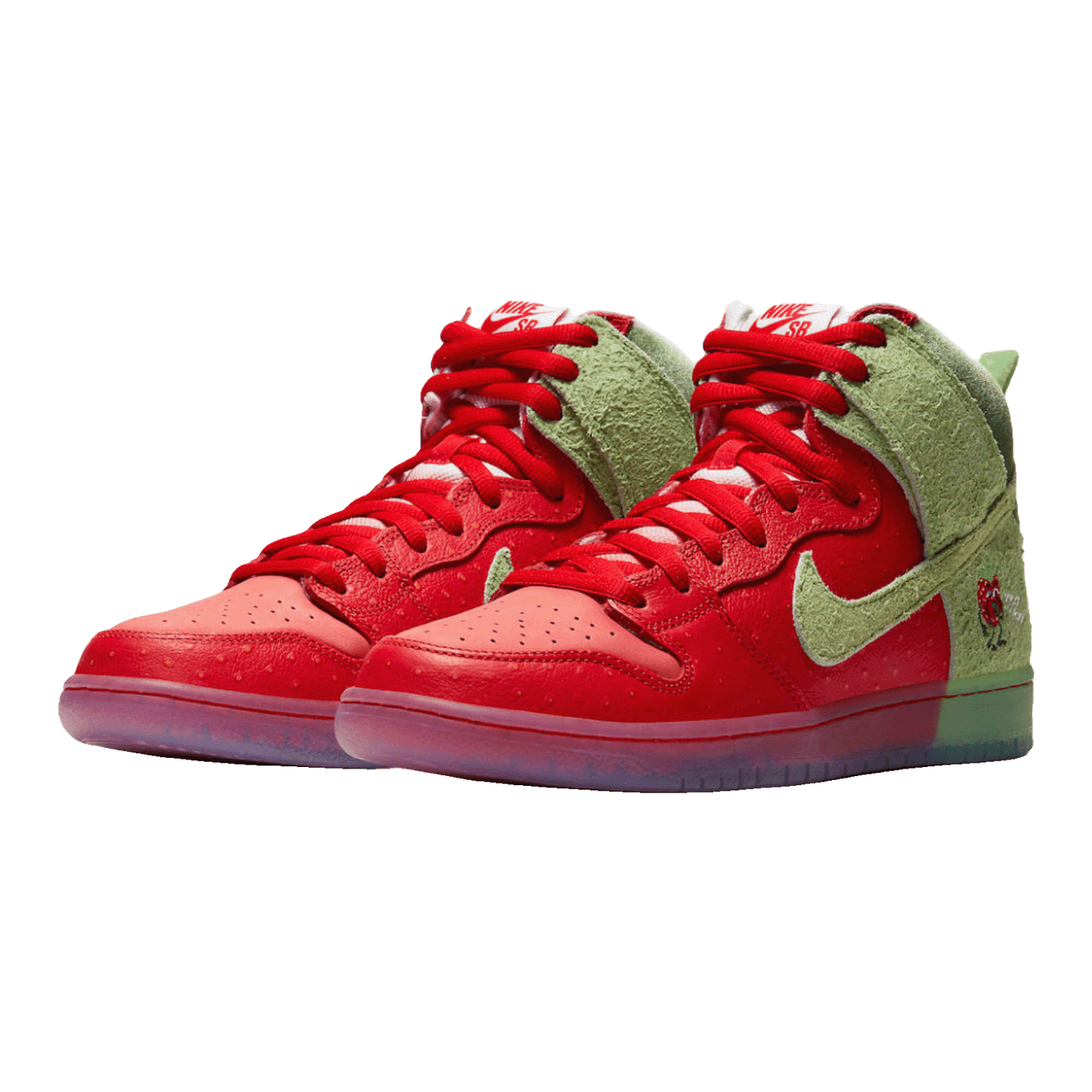 Nike SB Dunk High Strawberry Cough Side