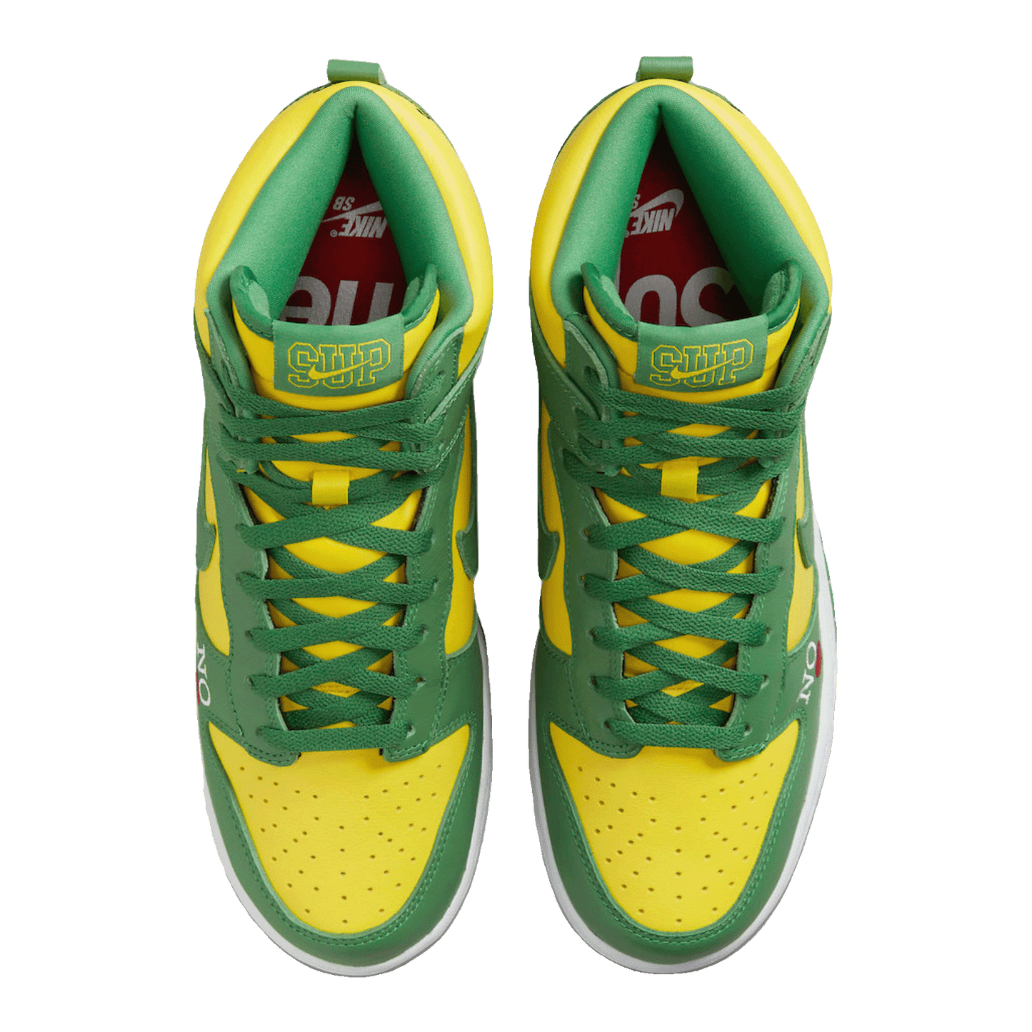 Nike SB Dunk High Supreme By Any Means Brazil Oben