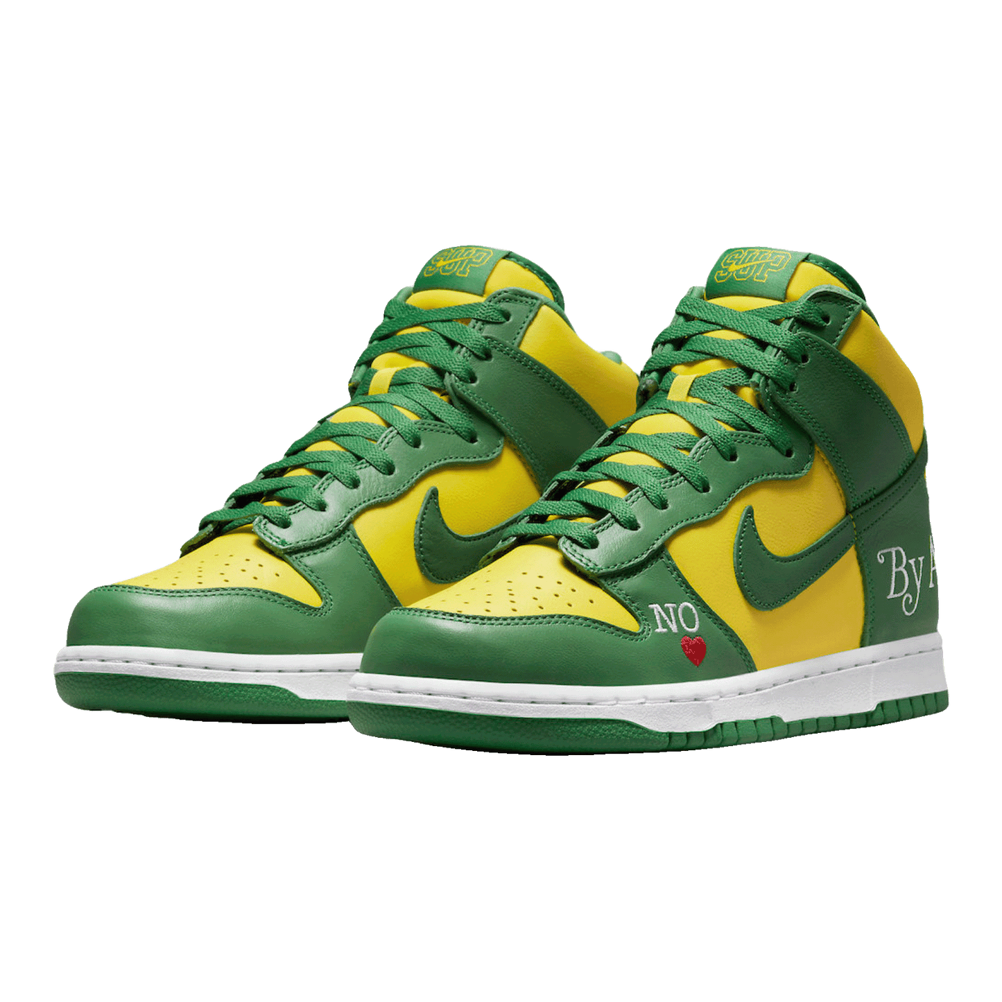 Nike SB Dunk High Supreme By Any Means Brazil Side