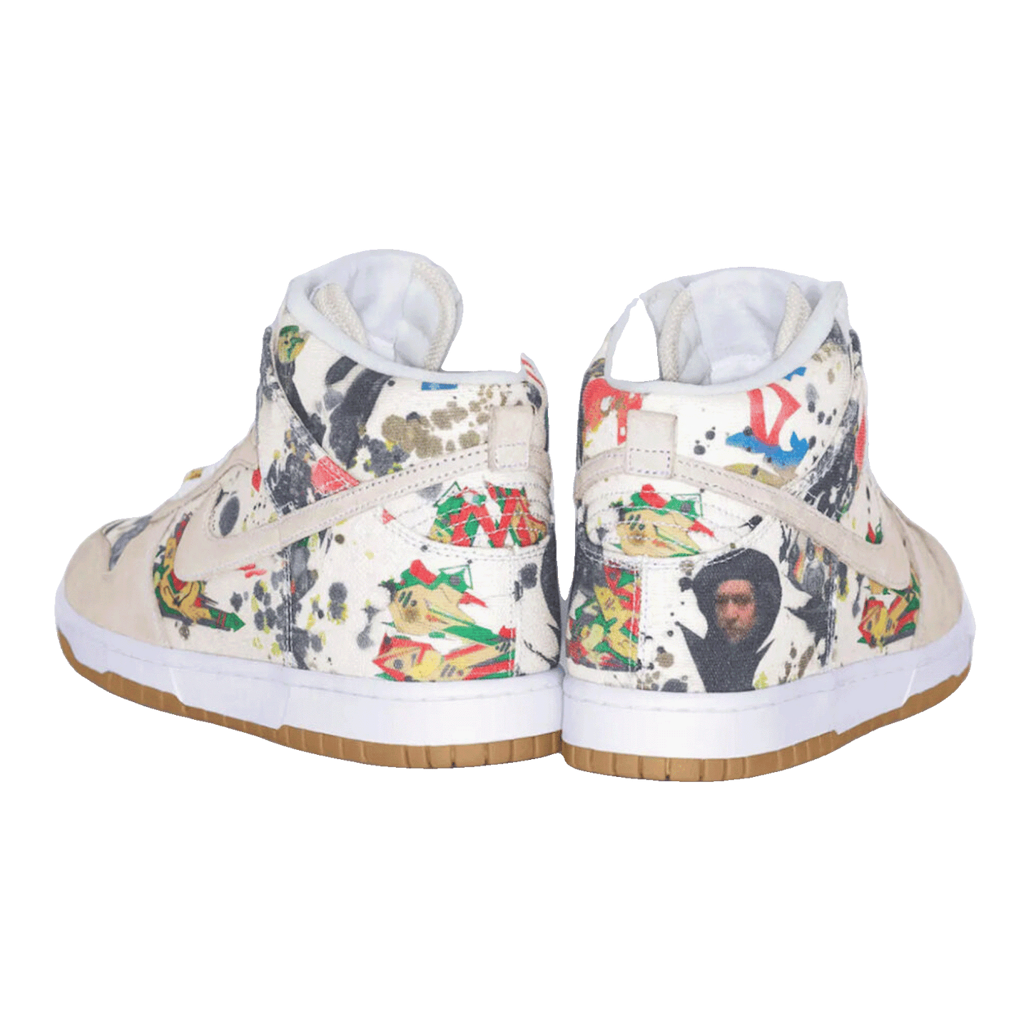 Nike SB Dunk High Supreme Rammellzee Back
