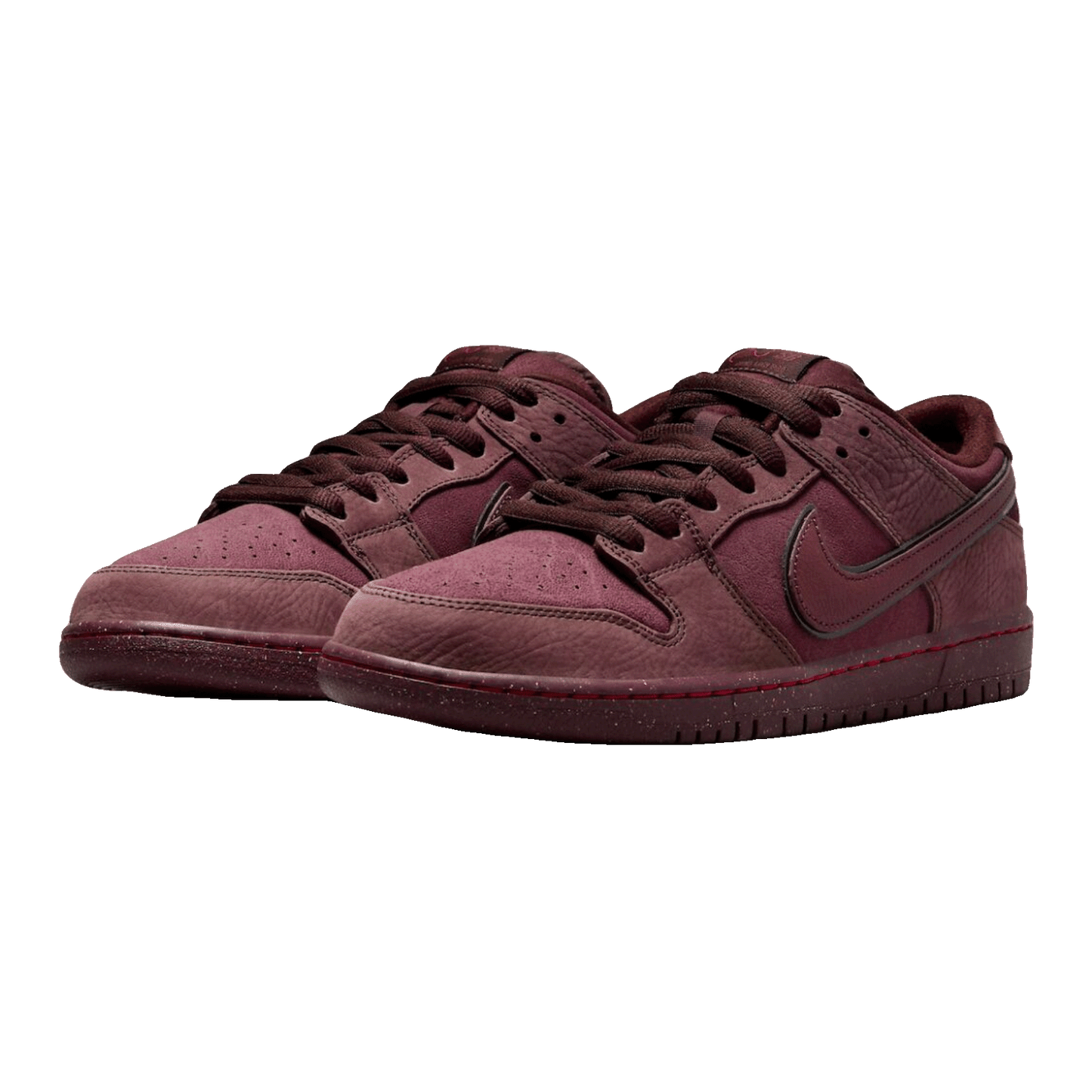 Nike SB Dunk Low City of Love Burgundy Crush Side