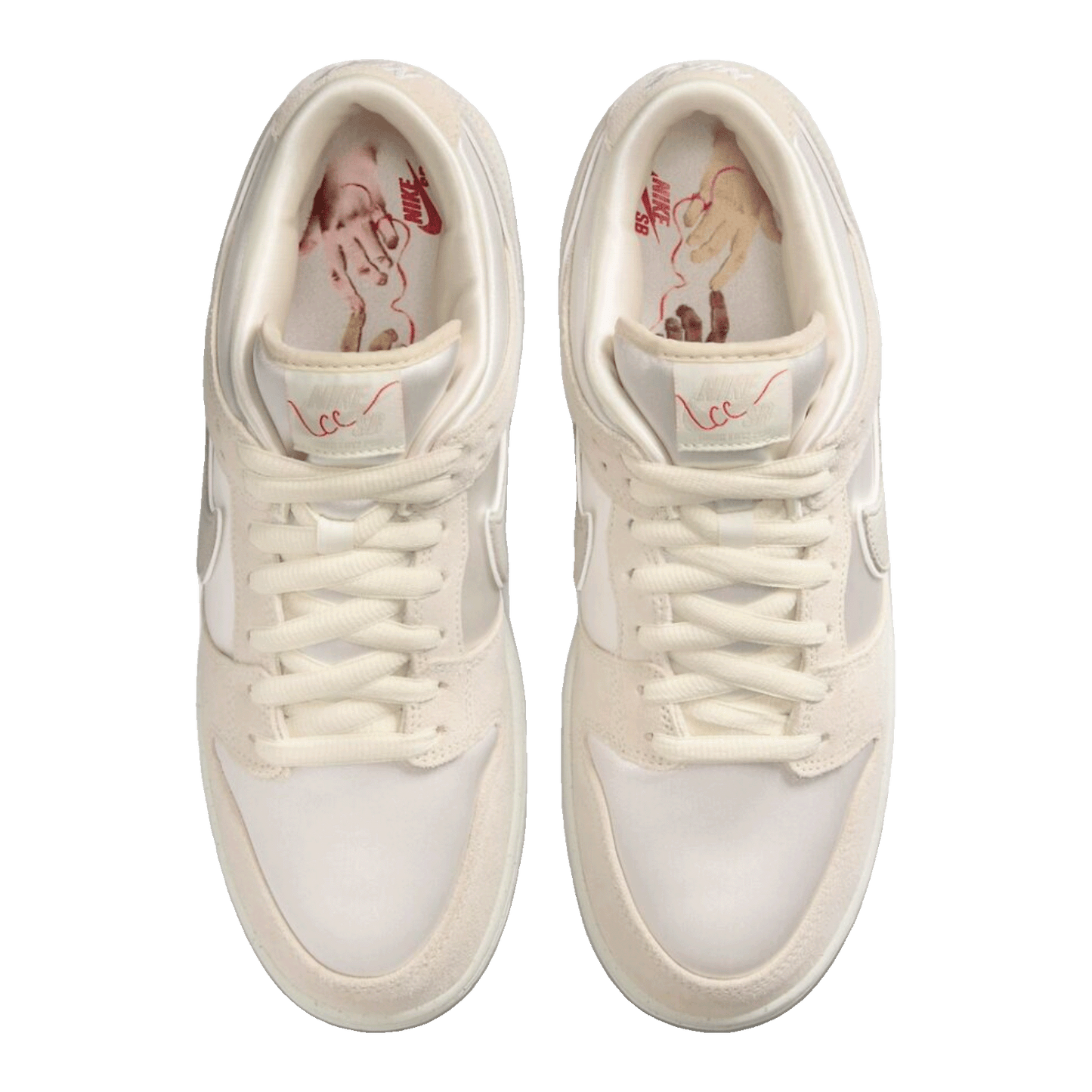 Nike SB Dunk Low City of Love Light Bone Oben