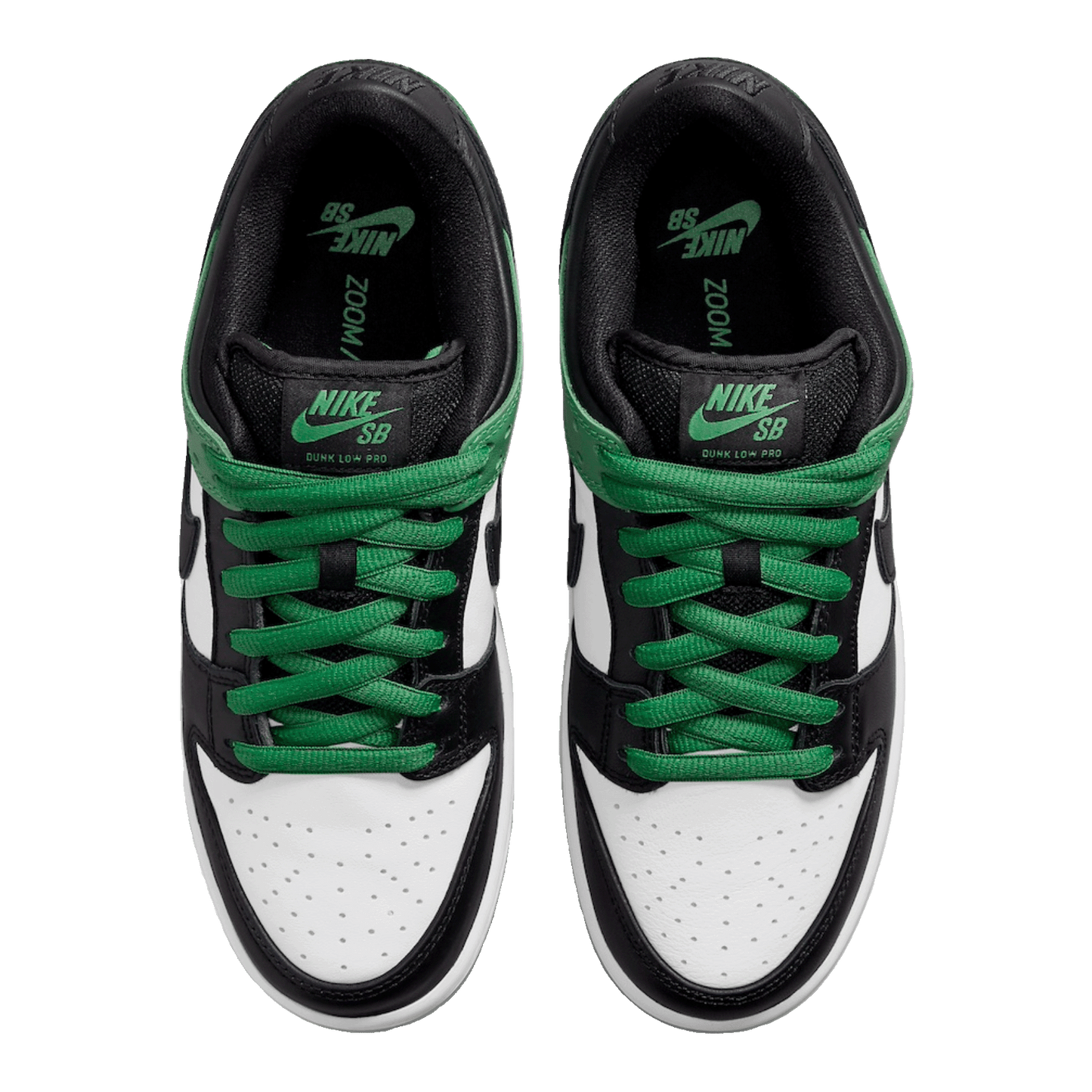 Nike SB Dunk Low Classic Green Oben