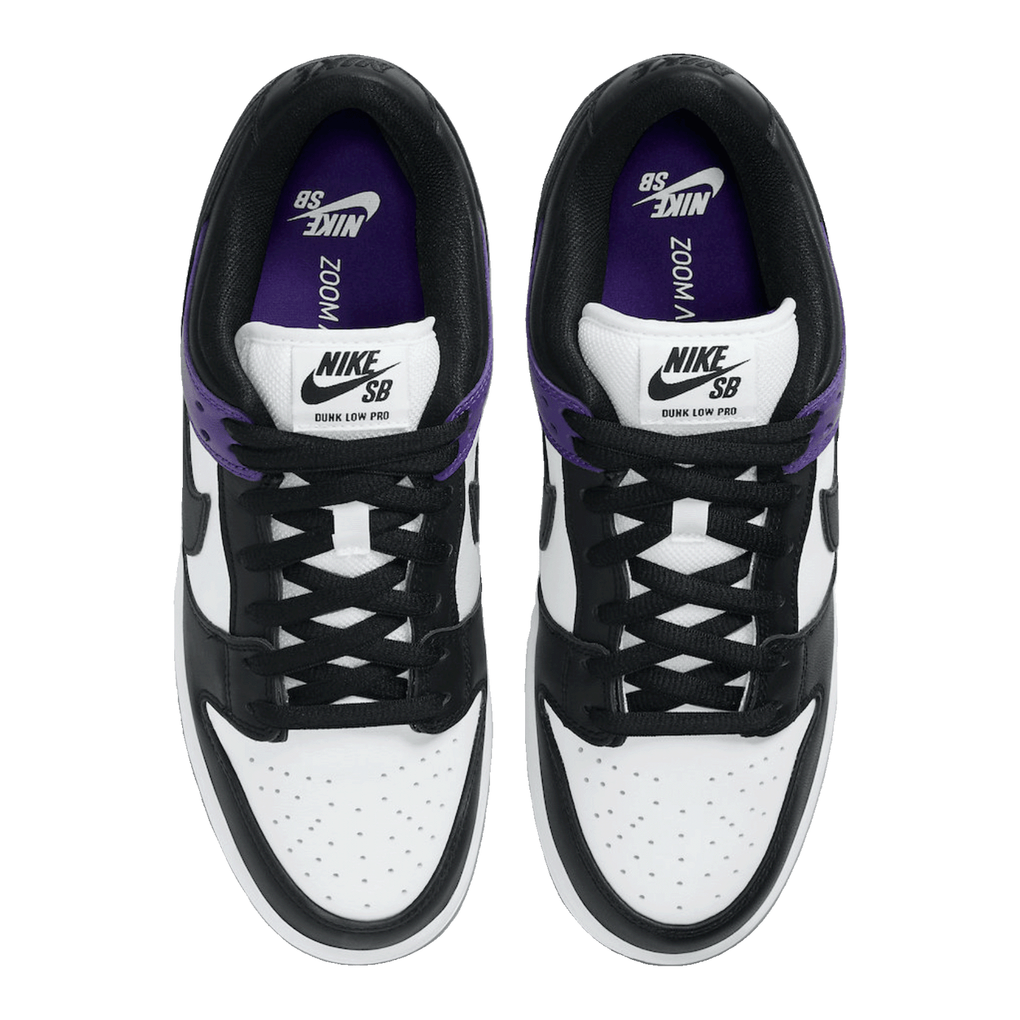 Nike SB Dunk Low Court Purple Oben