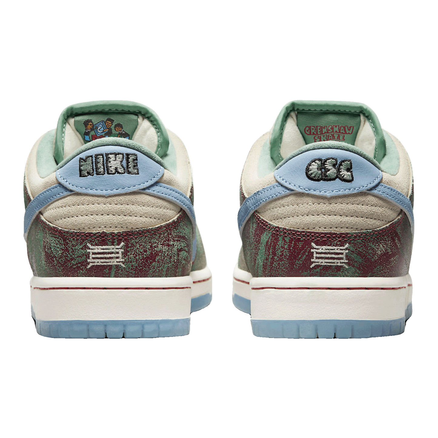 Nike SB Dunk Low Crenshaw Skate Club Back
