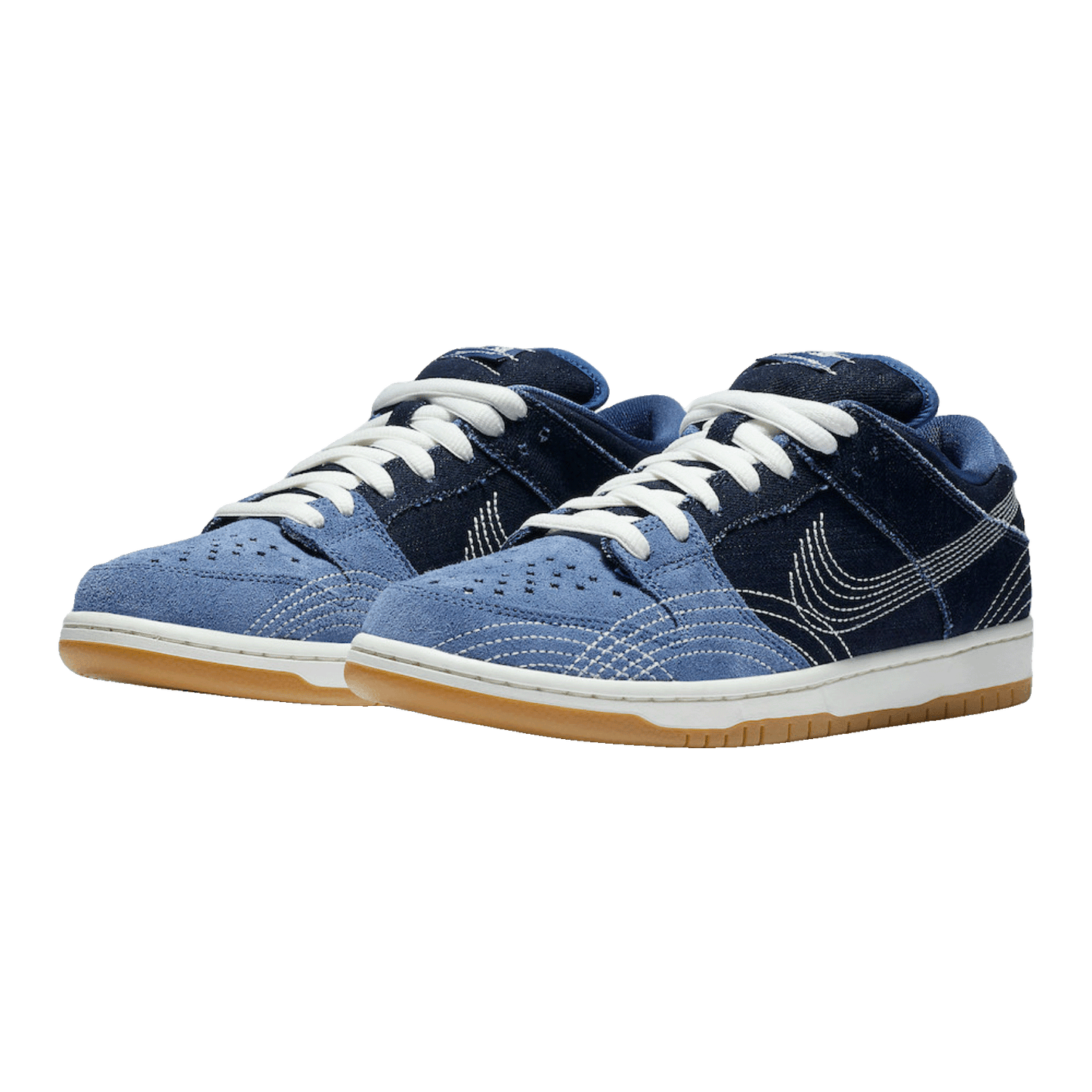 Nike SB Dunk Low Denim Sashiko Side