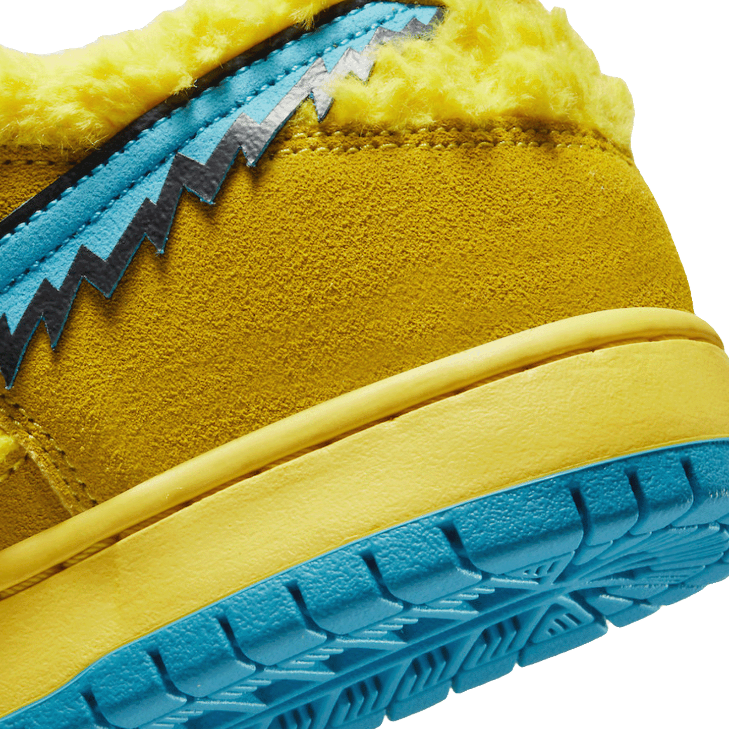 Nike SB Dunk Low Grateful Dead Bears Opti Yellow Detail