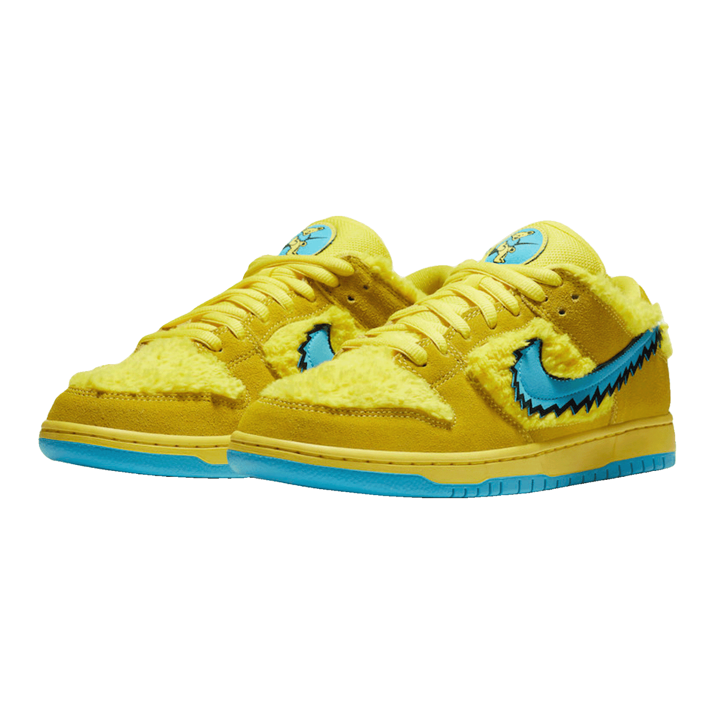 Nike SB Dunk Low Grateful Dead Bears Opti Yellow Side