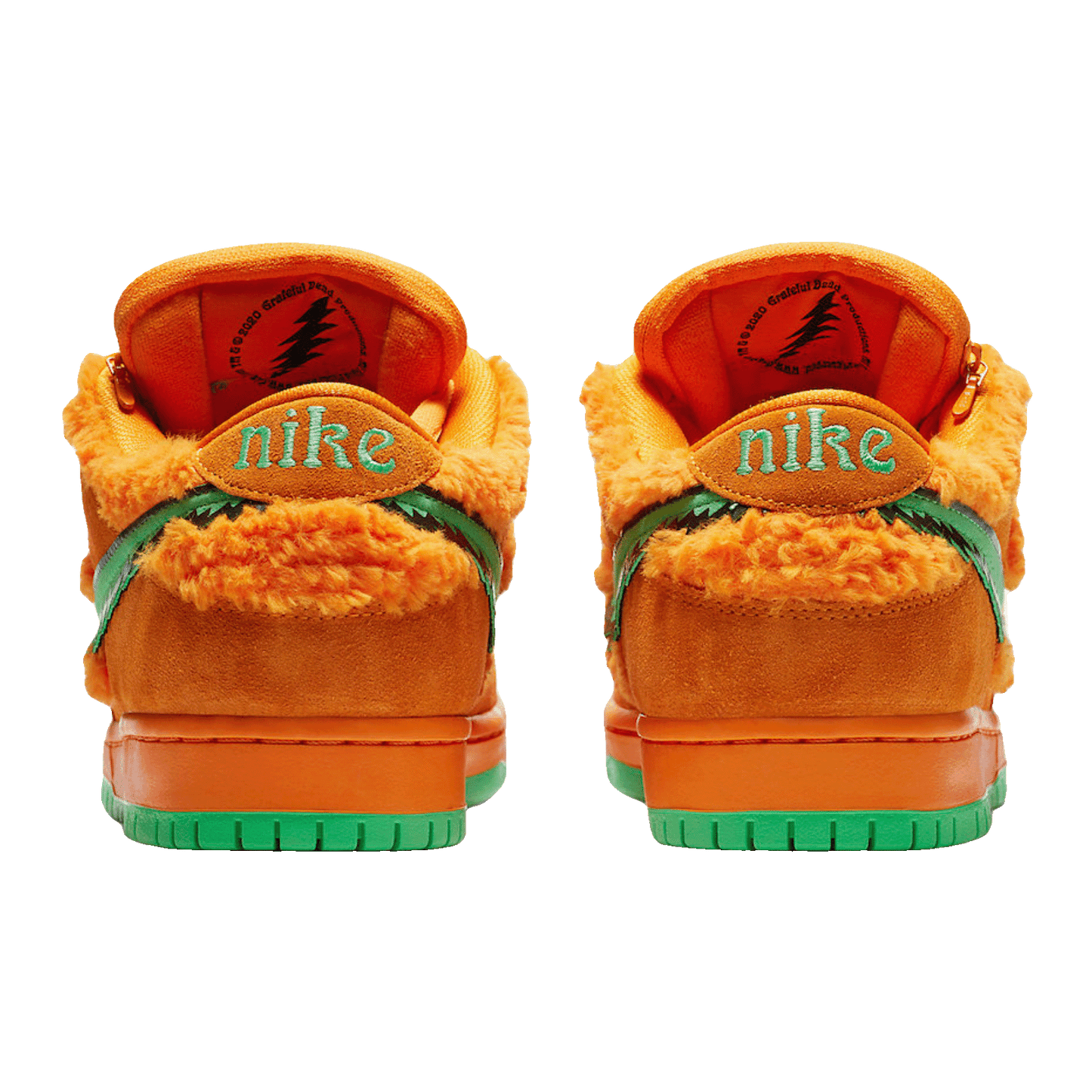 Nike SB Dunk Low Grateful Dead Bears Orange Back