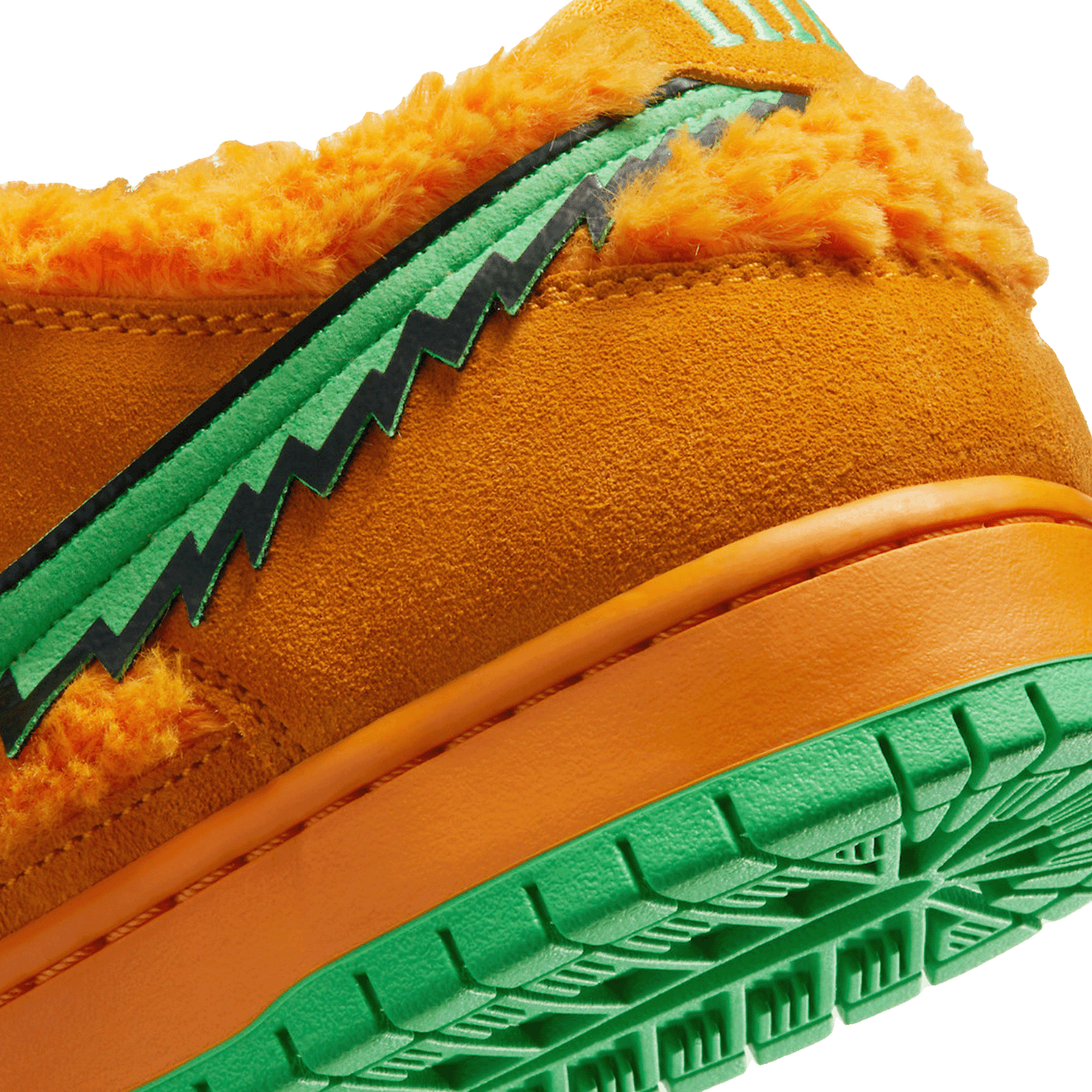 Nike SB Dunk Low Grateful Dead Bears Orange Detail