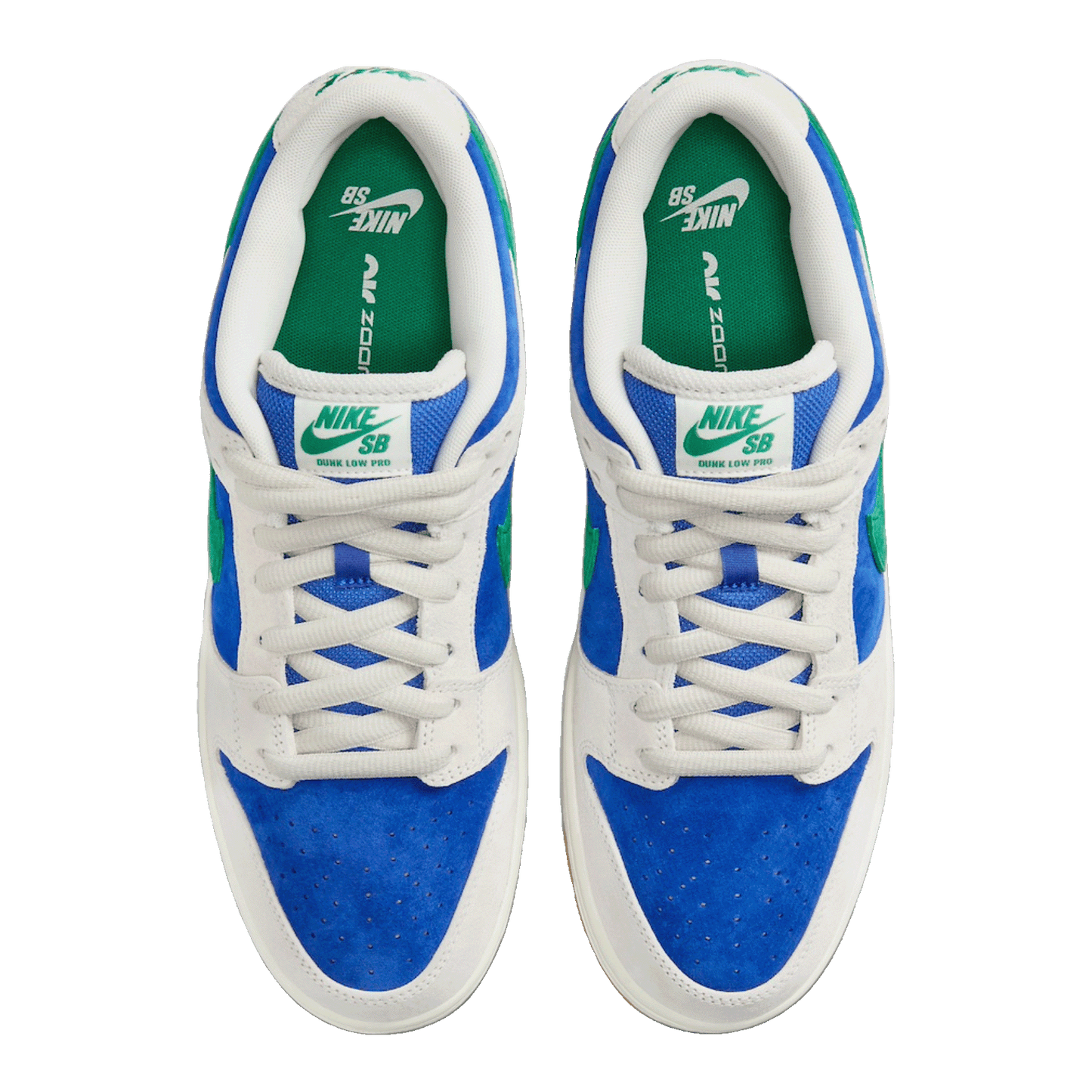 Nike SB Dunk Low Hyper Royal Malachite Oben