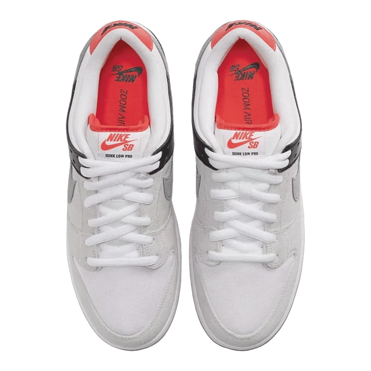 Nike SB Dunk Low Infrared Orange Label Oben