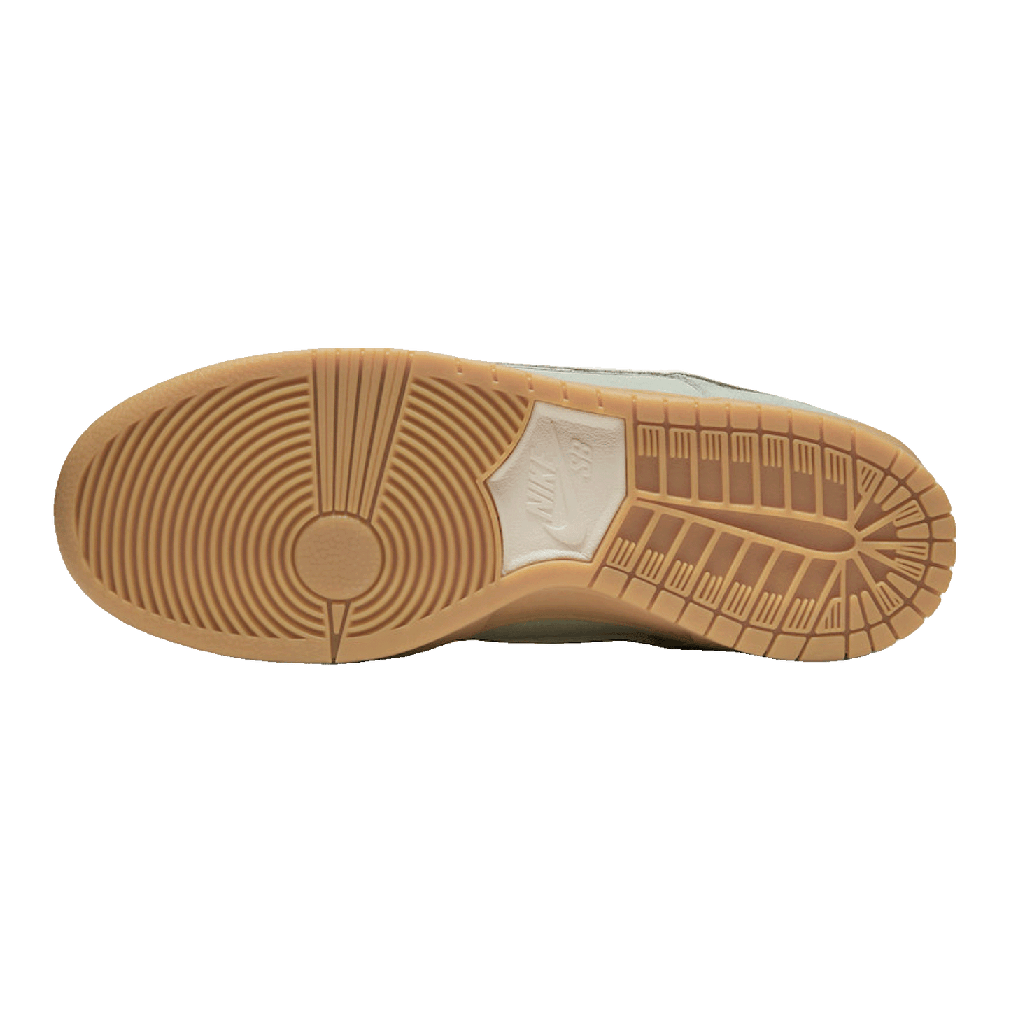 Nike SB Dunk Low Island Green Gum Sohle