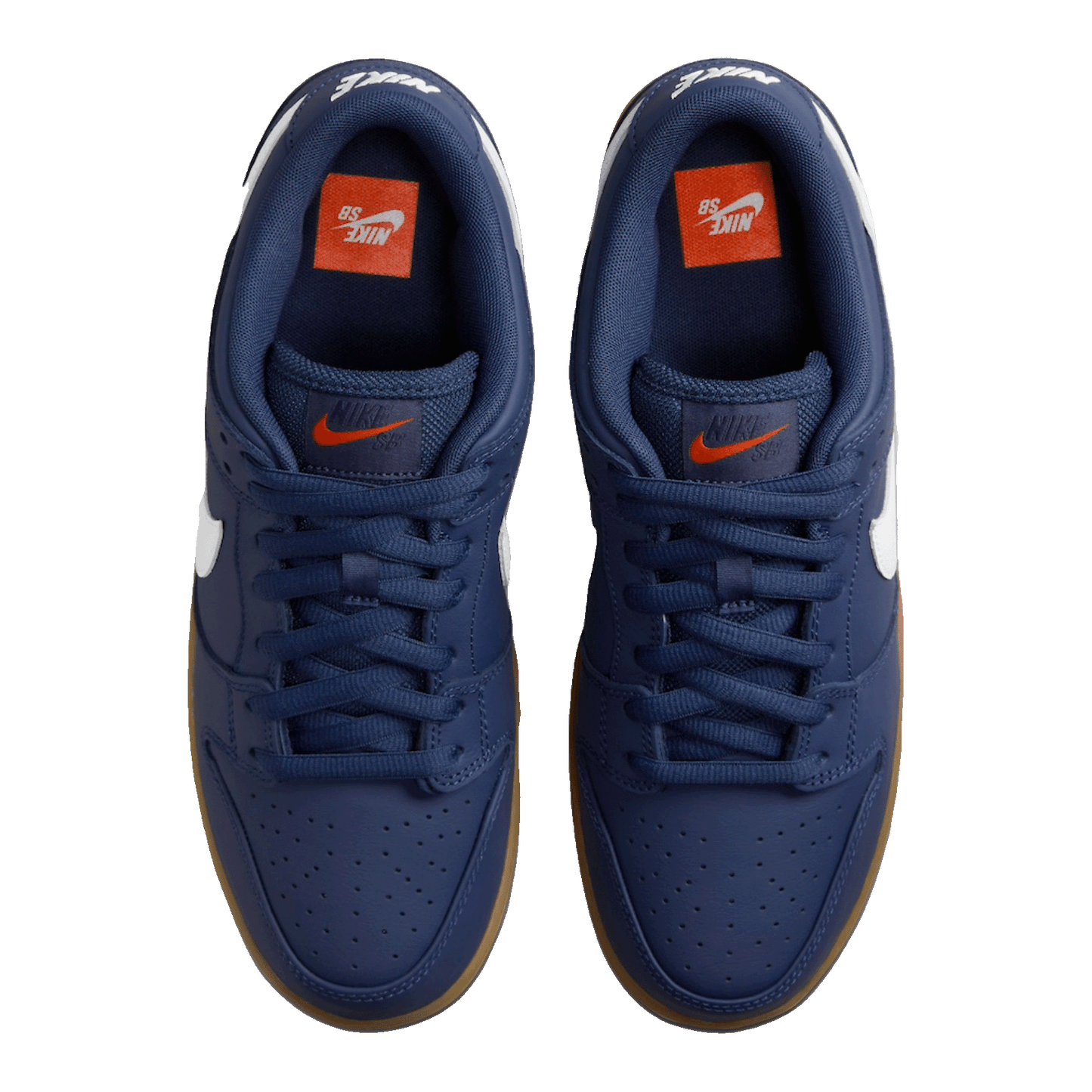 Nike SB Dunk Low Navy Gum Oben