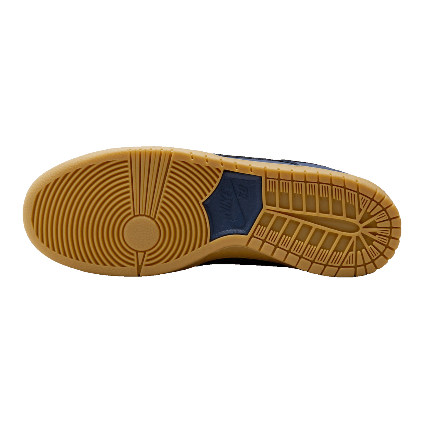 Nike SB Dunk Low Navy Gum Sohle